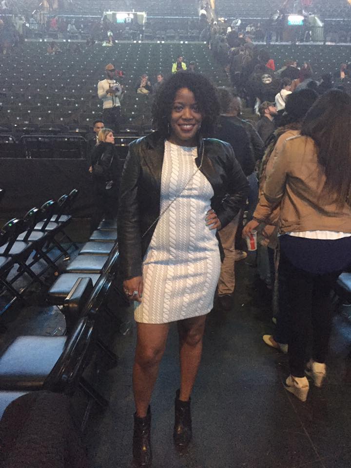 Jennifer D. Laws at Barclays Center for Rihanna's ANTI concert on March 27, 2016.