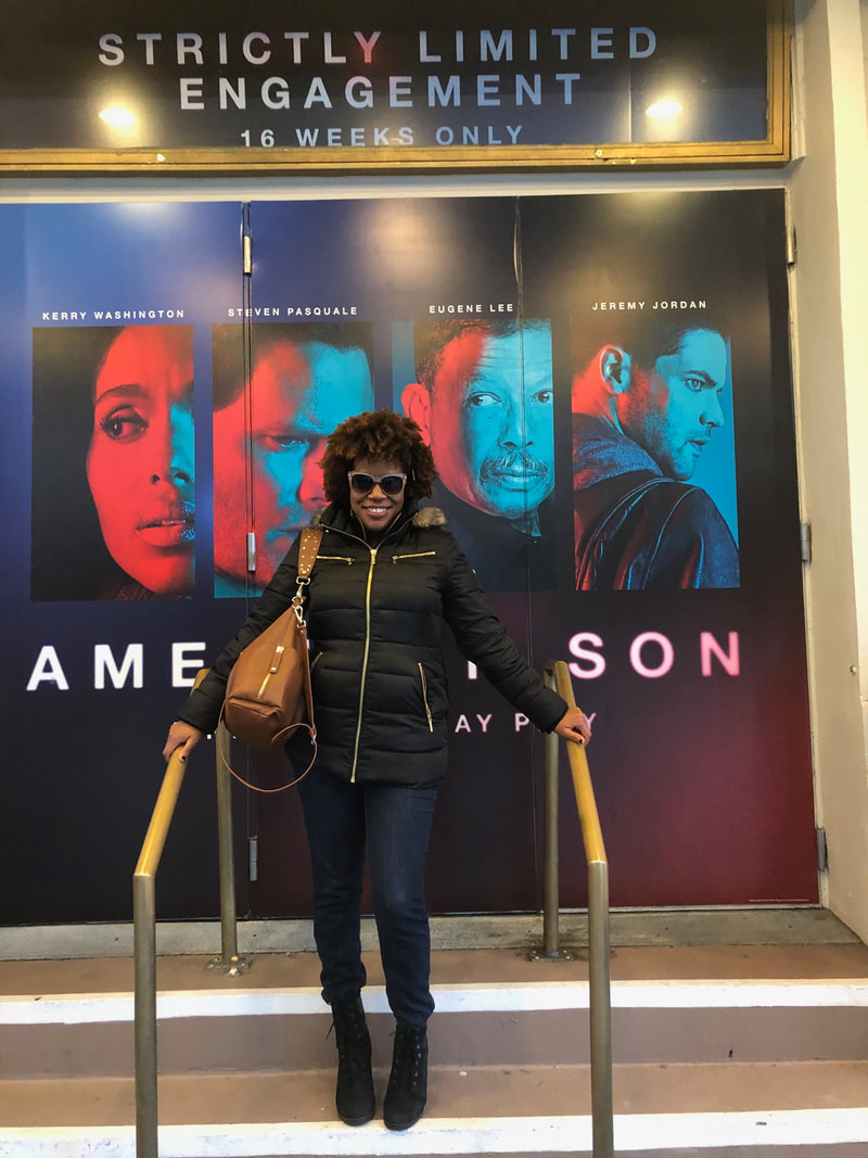  Jennifer D. Laws attends the critically acclaimed Broadway play 