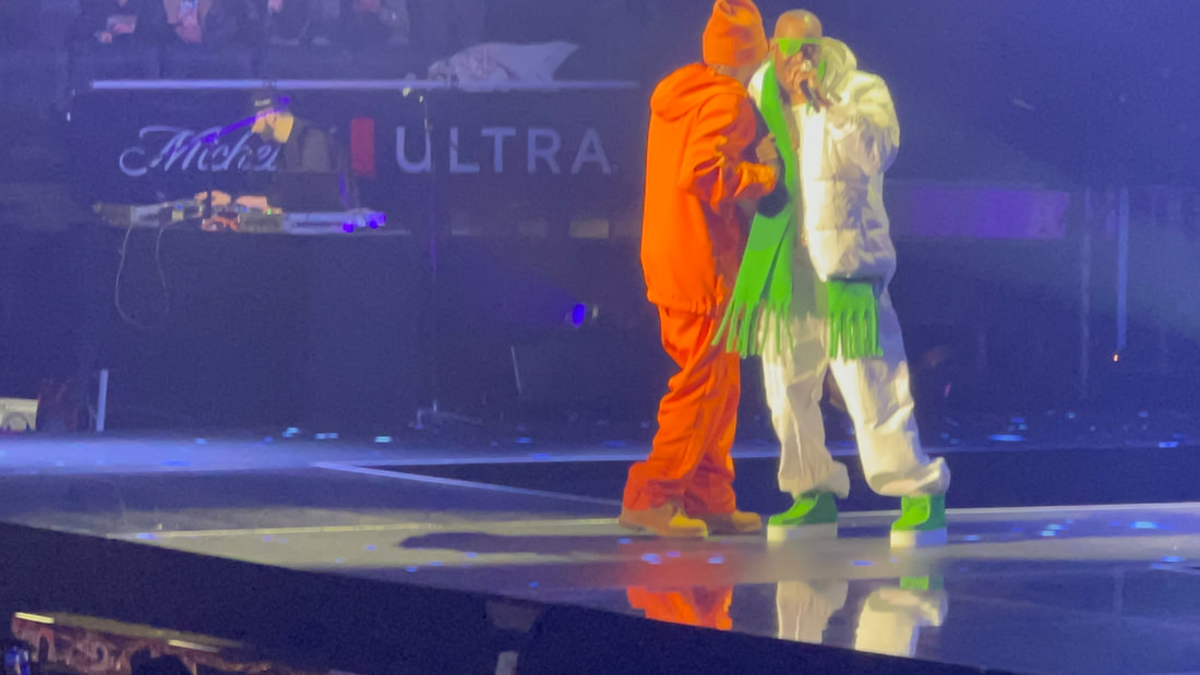 Nas and Slick Rick, Kings Disease at Madison Square Garden, photo by Jennifer D. Laws