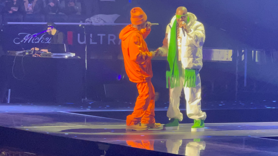 Nas and Slick Rick, Kings Disease at Madison Square Garden, photo by Jennifer D. Laws