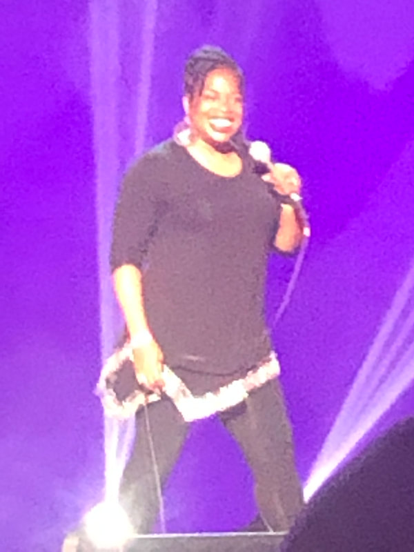 Adele Givens at Kings Theatre on July 13, 2019 for the Ladies Night Out Comedy Tour.