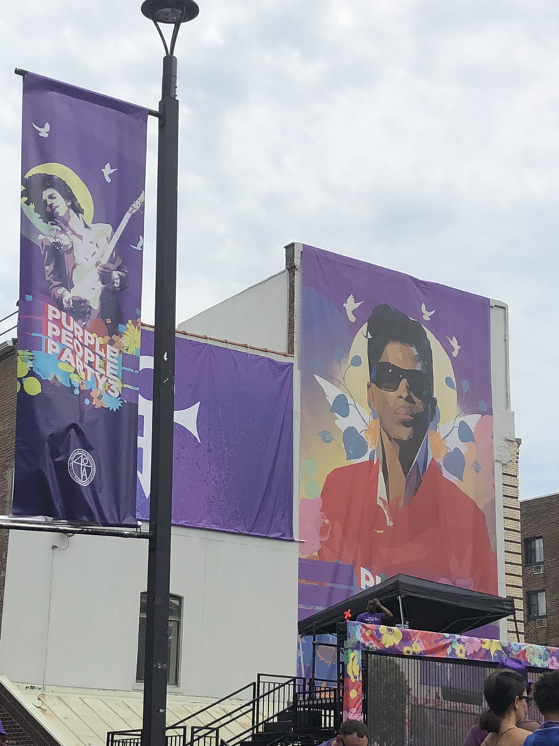 The Purple People Party 3 at Restoration Plaza in Brooklyn on June 9, 2018.