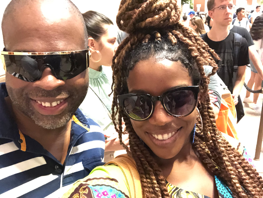 Rick Easley and Jennifer D. Laws attend the CAMP exhibit at The Met on September 1, 2019.