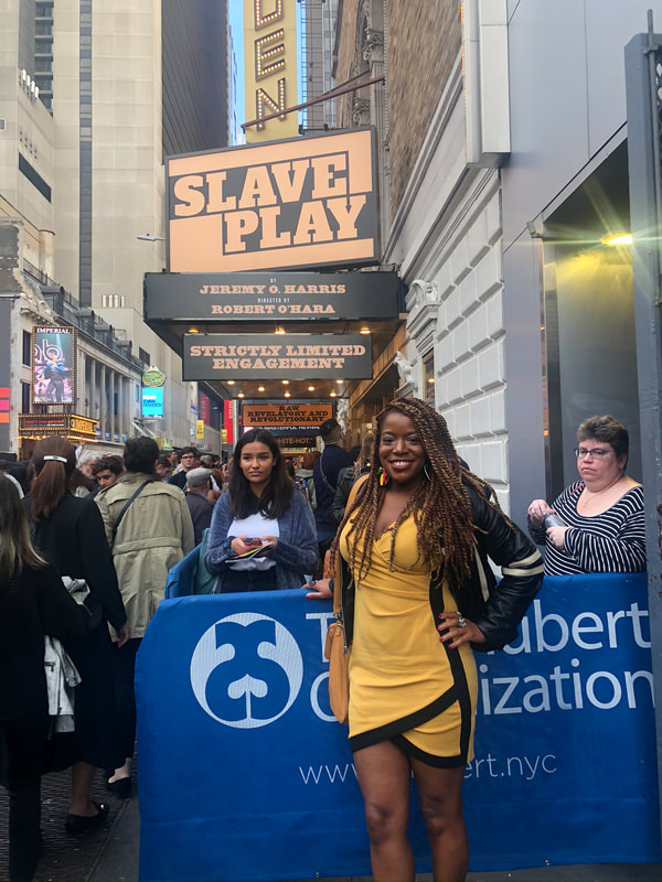 Jennifer D. Laws attends Slave Play at Golden Theatre on October 13, 2019.