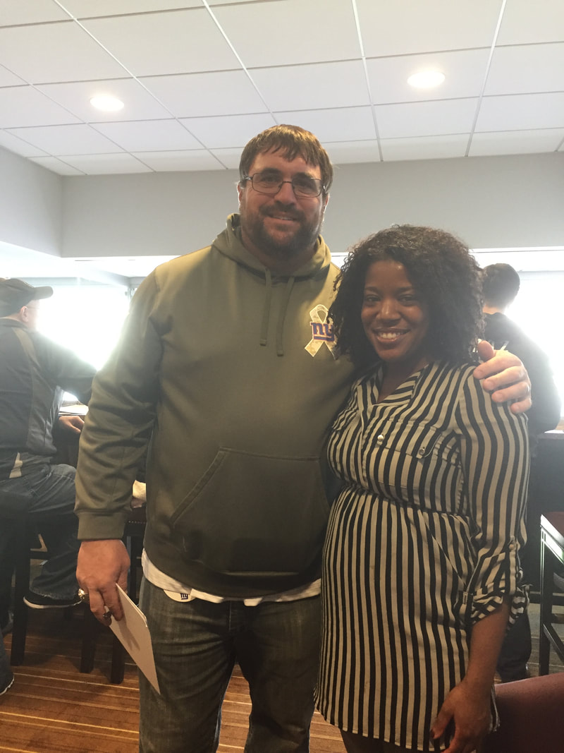 Jennifer D. Laws and Super Bowl XLII champ and former NY Giant (Guard) Rich Seubert